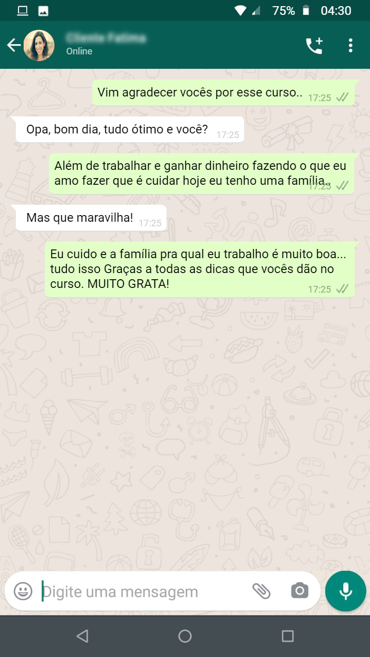 Depoimento de aluna 2